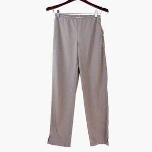 Eileen Fisher Pants Size XXS Slim Fit Pants Organic Cotton Stretch Tan
